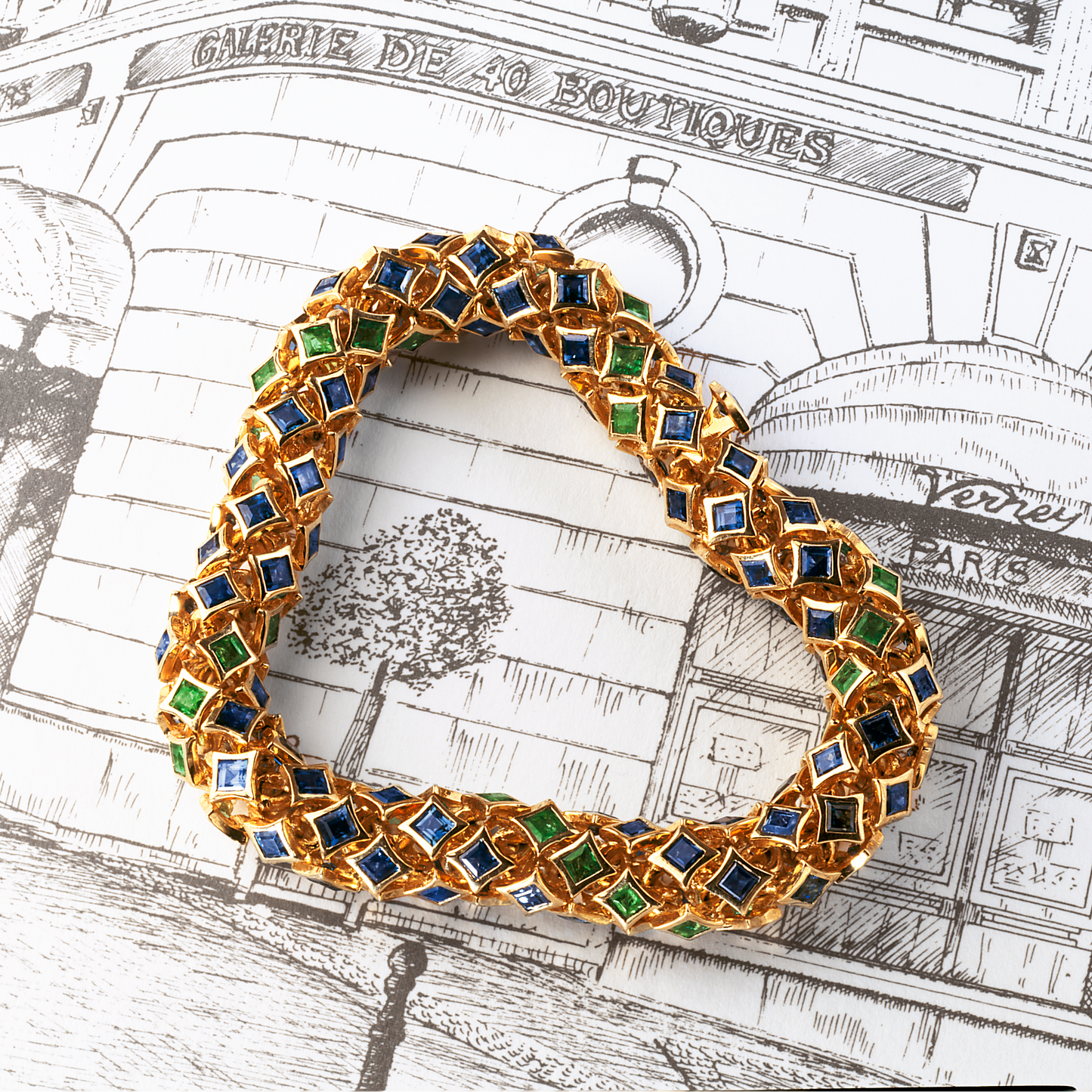 Bracelet "Quadrille" - Héritage
