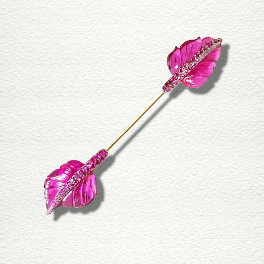 Broche "Pink Illusion"