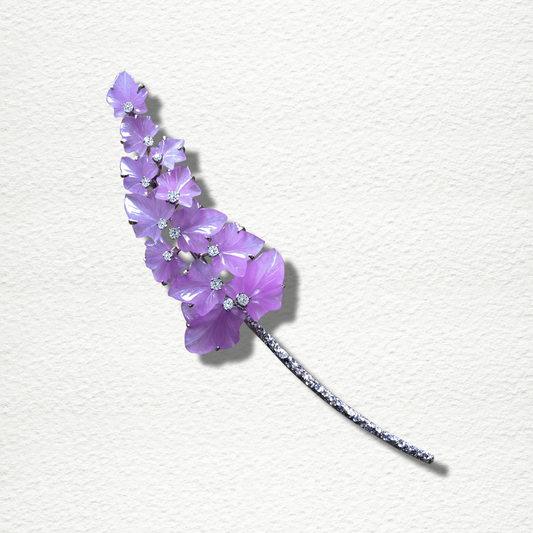 Broche "Lylac"