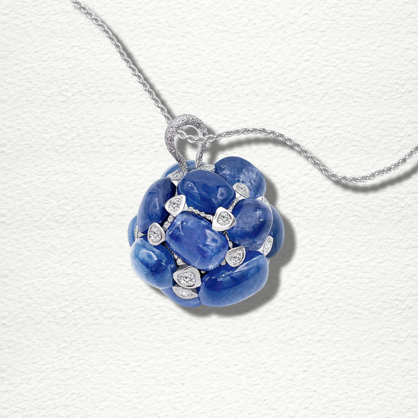 Pendentif "Annona Blue"