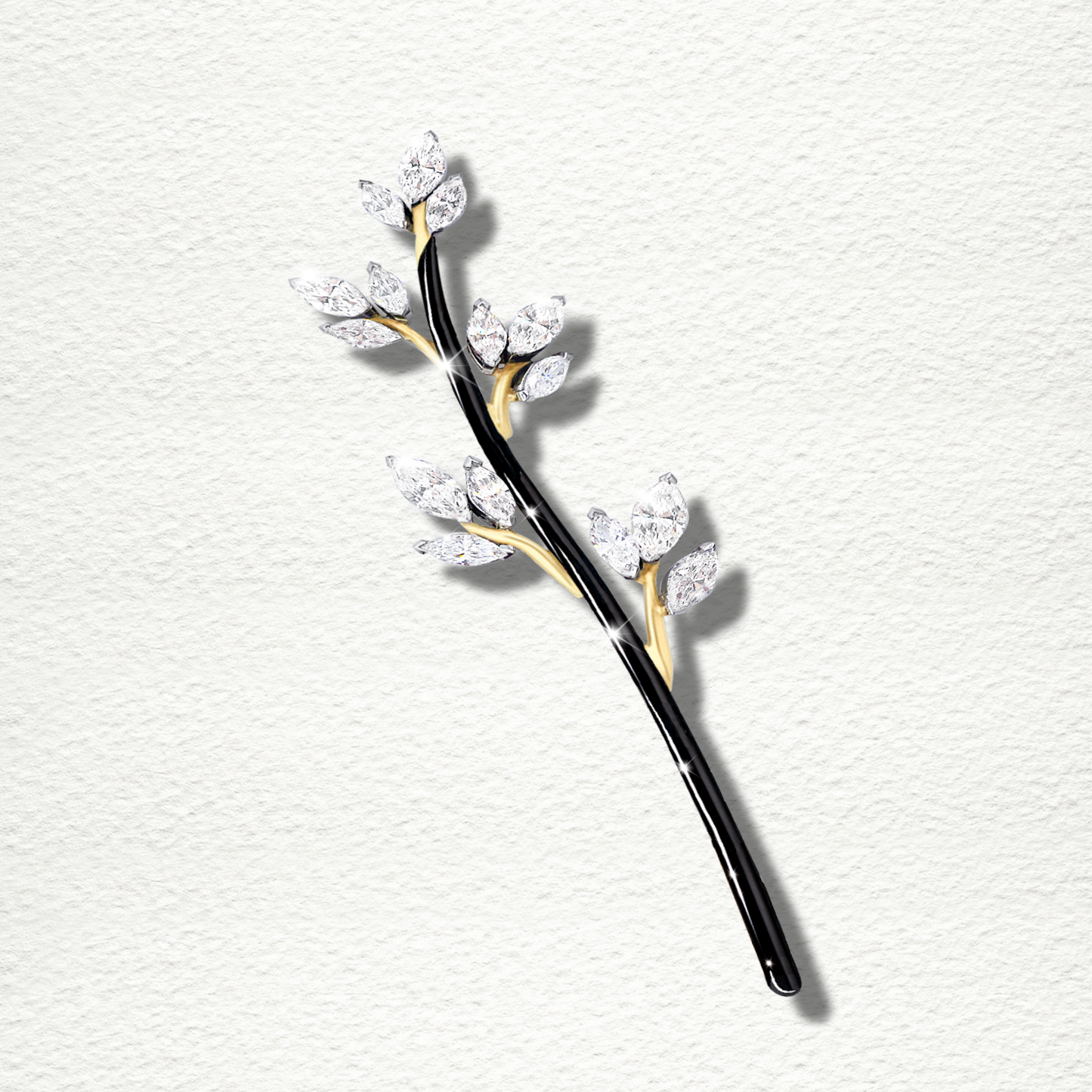 Broche "Ophélia"