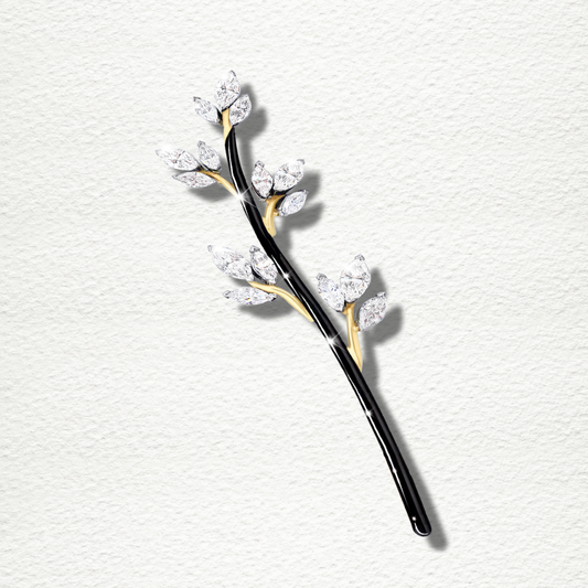 Broche "Ophélia"