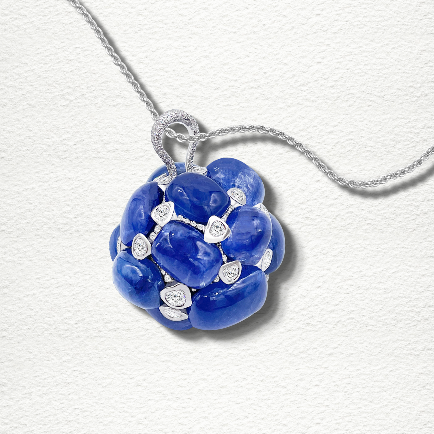 Pendentif "Annona Blue"